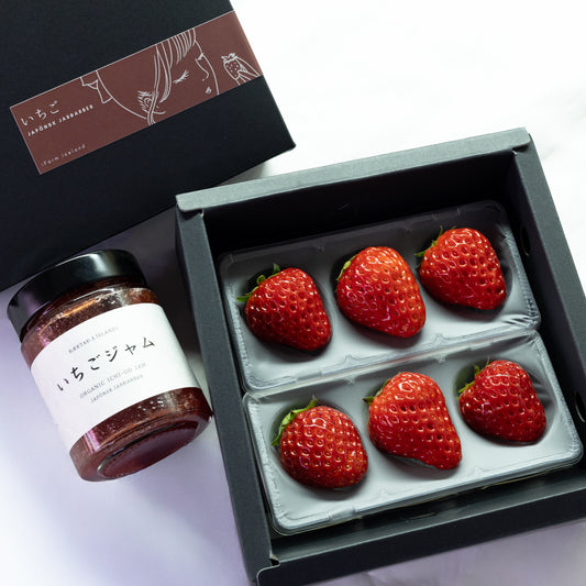 ICHIGO | Taste It First — Limited Edition Gift Package: Premium Strawberries & Sweet Aurora Jam